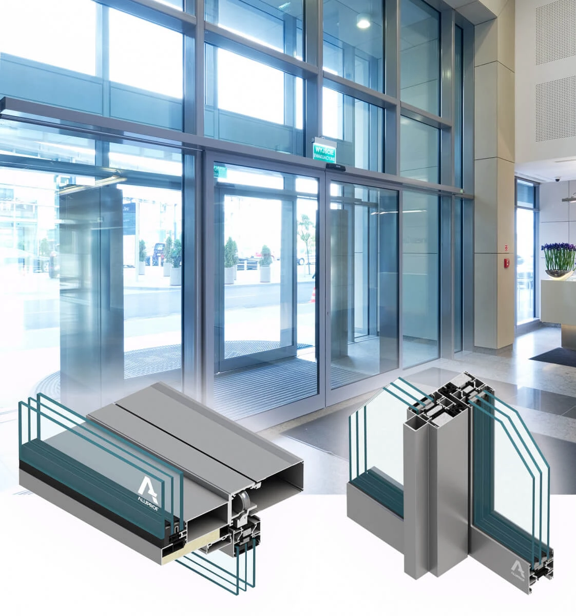 ALUPROF MB-DPA AUTOMATIC SLIDING DOOR IN MB-79N AND MB-86N SYSTEMS